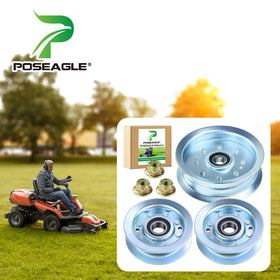 POSEAGLE GY20629 idler pulley side view enhances belt alignment