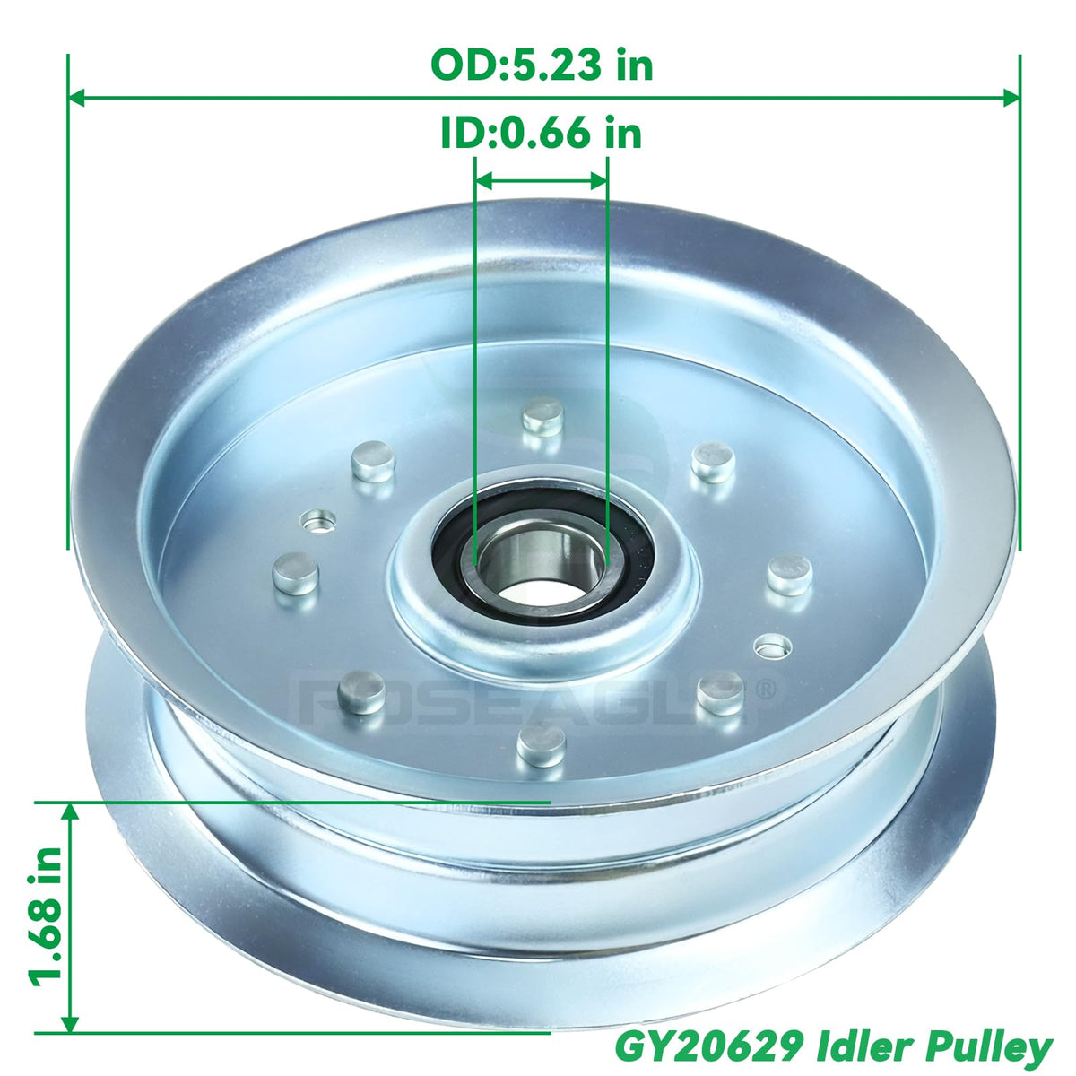 POSEAGLE GY22172 pulley close-up detail reveals precise manufacturing