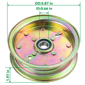 POSEAGLE hardware kit included for secure idler pulley mounting.