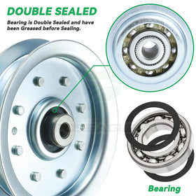 POSEAGLE heavy-duty steel construction resists wear and corrosion for lasting performance