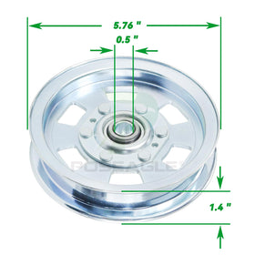 POSEAGLE idler pulley 033-2000-00 ensures reliable fit on Bad Boy decks