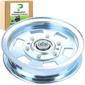 POSEAGLE idler pulley 033-7201-25 closely fits Bad Boy deck, reducing belt misalignment