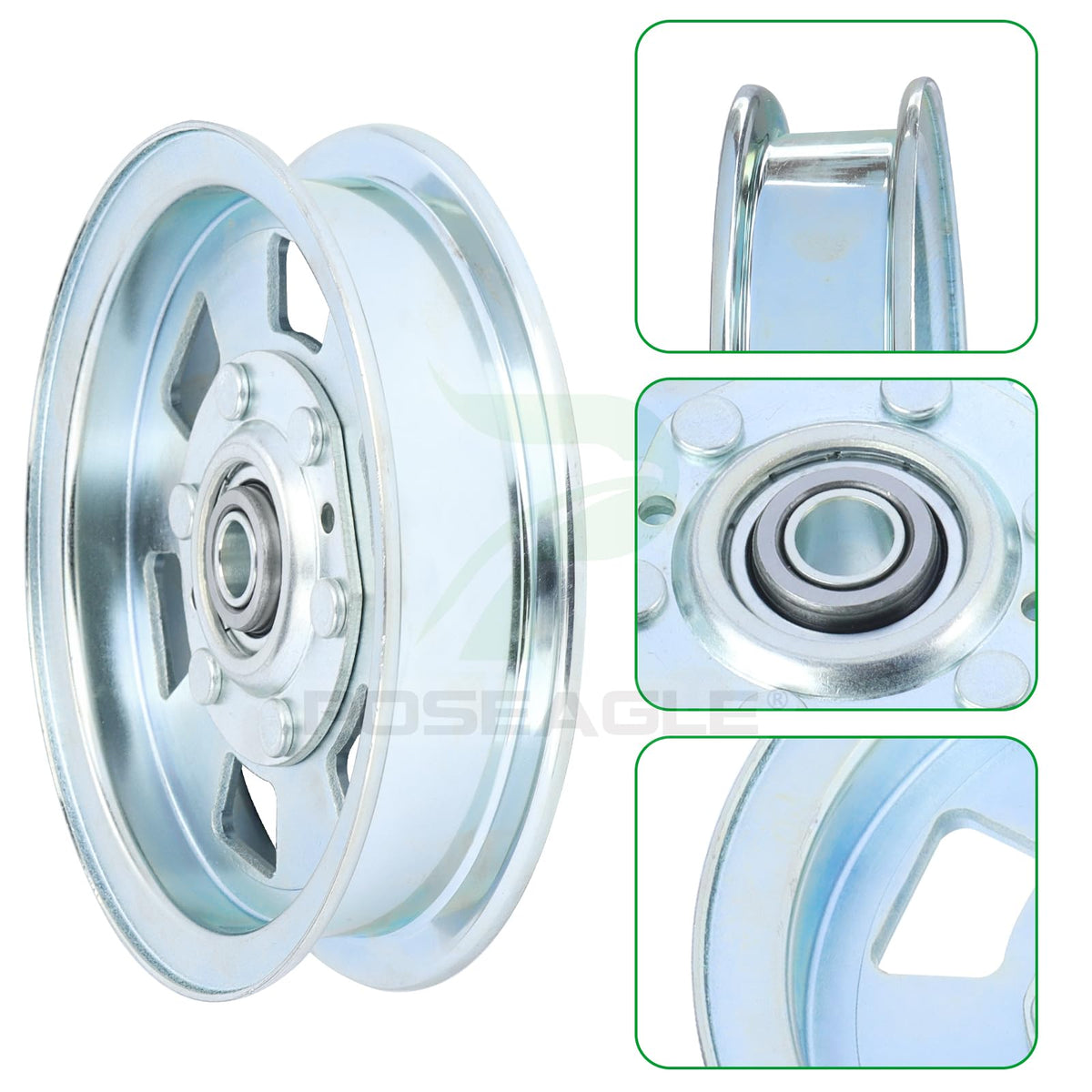 POSEAGLE idler pulley 15422 visual aligns with Rotary 15422 specifications