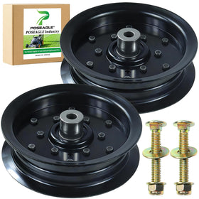 POSEAGLE idler pulley 532196106 front view for smooth belt alignment and operation.
