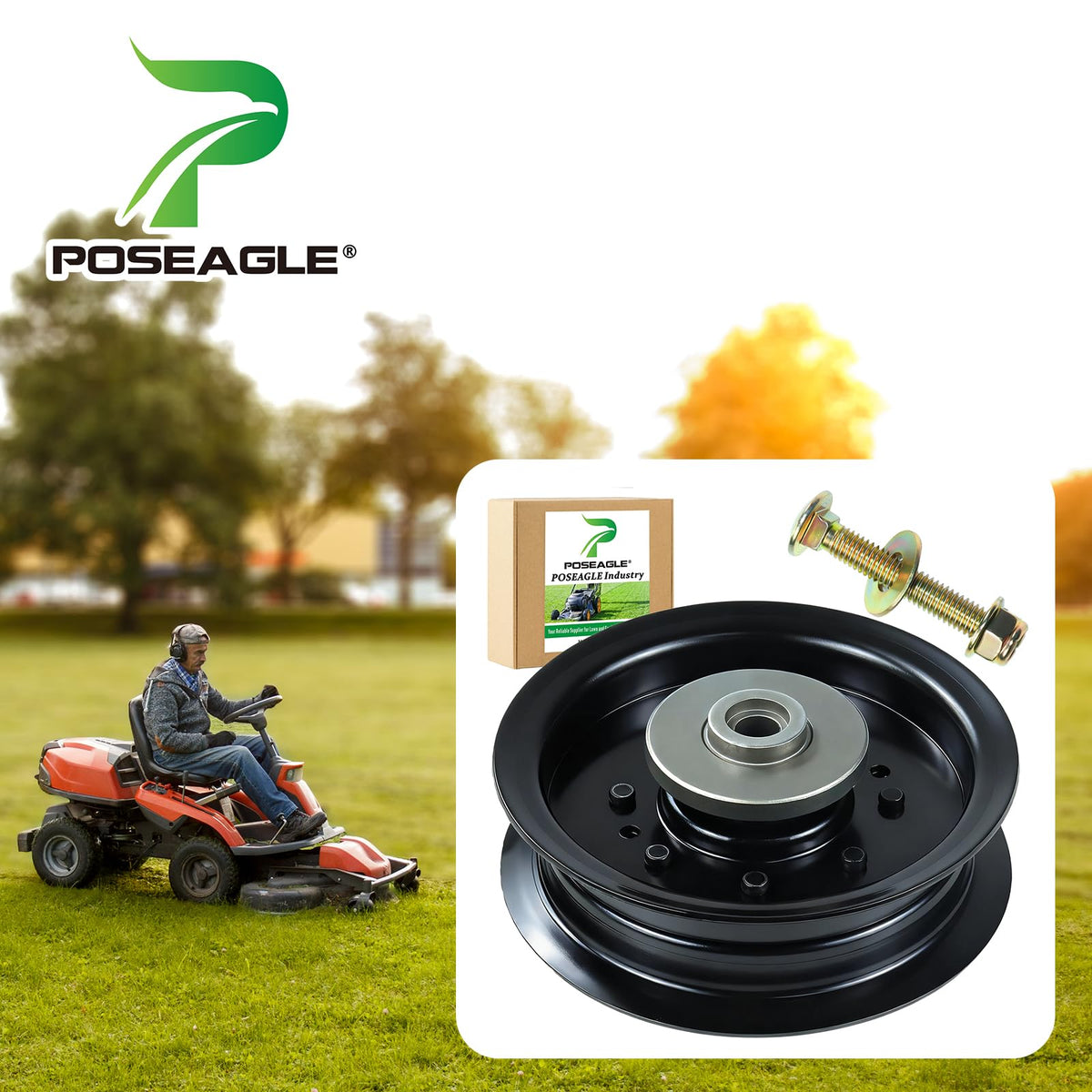 POSEAGLE hardware kit with bolts, washers and nuts for quick replacement