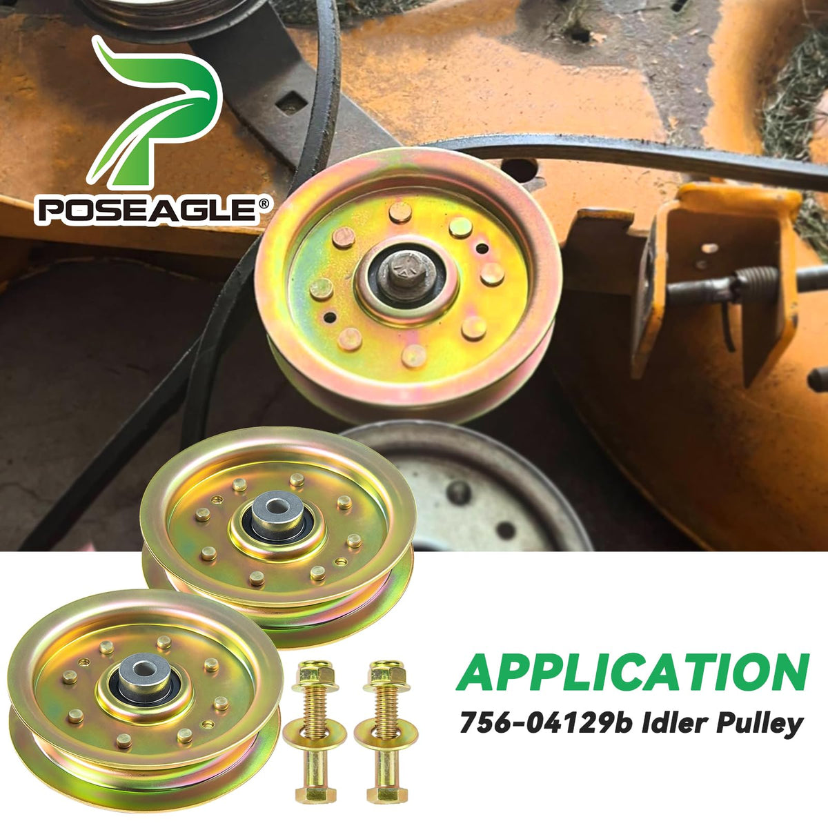 POSEAGLE compatibility covers 42-54 inch decks for versatile upgrades.