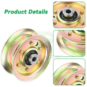 POSEAGLE idler pulley dimensions; exact height and diameter to match original specs.