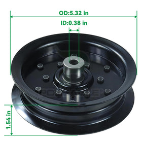 POSEAGLE idler pulley hardware-kit-included shows everything you need for quick installation
