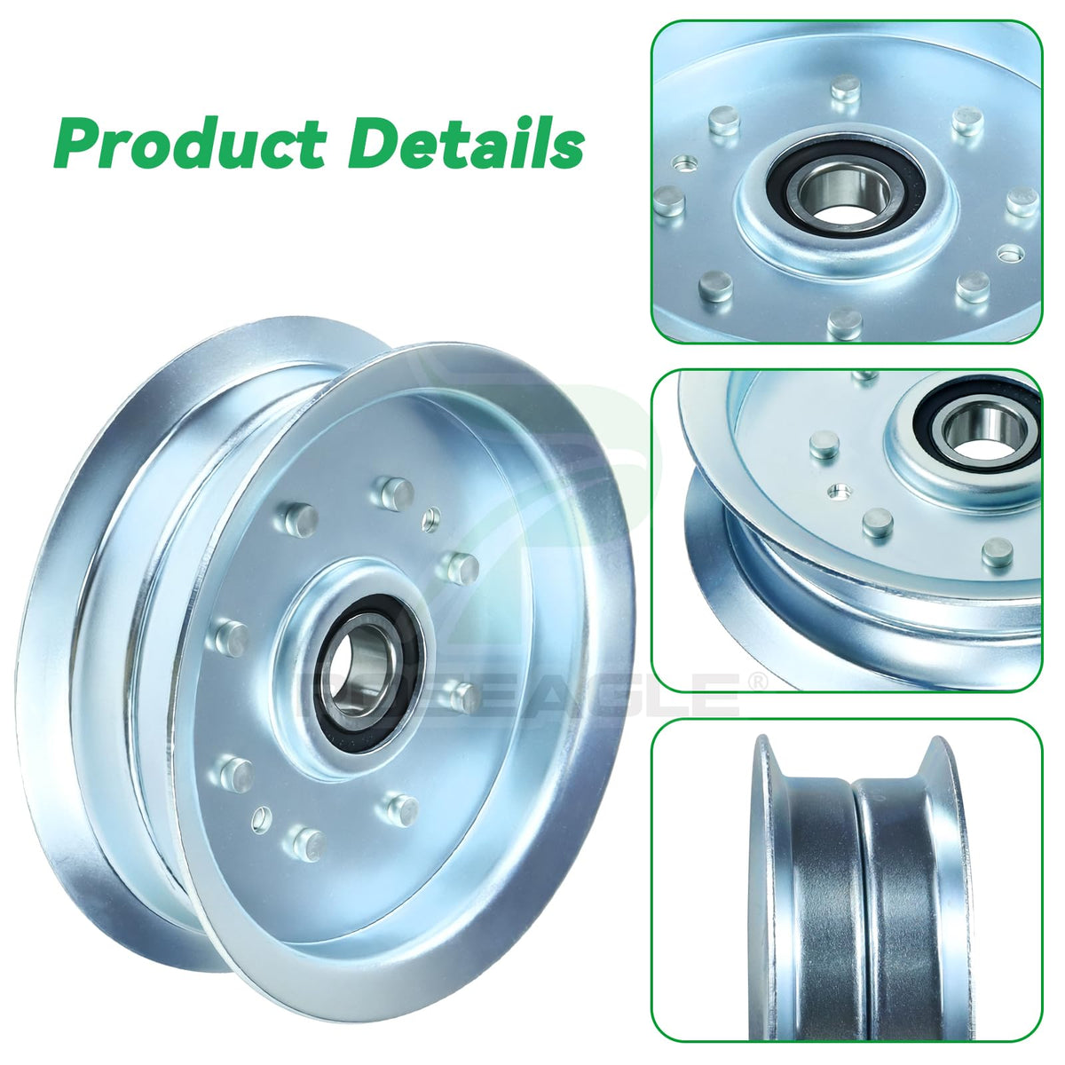POSEAGLE idler pulley Troy-Bilt compatibility image supports easy replacements