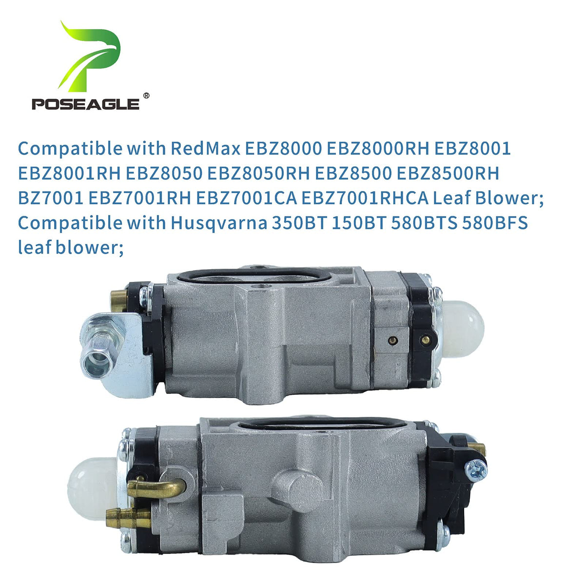 POSEAGLE fitment visuals for Jonsered backpack leaf blowers compatibility