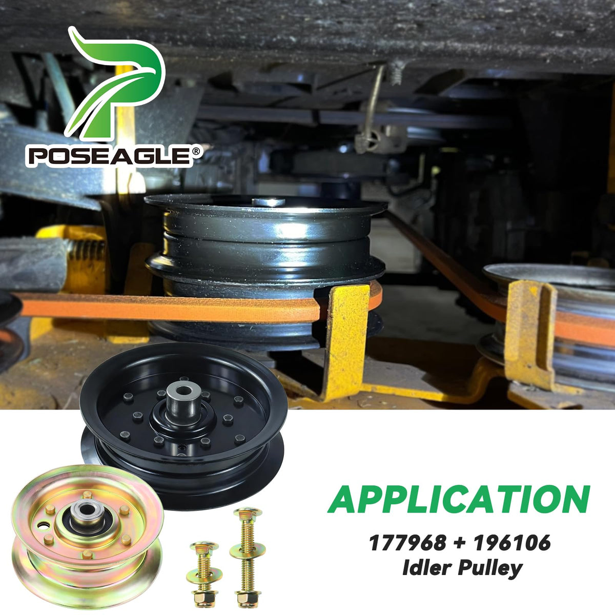POSEAGLE replacement parts support smoother lawn tractor operation