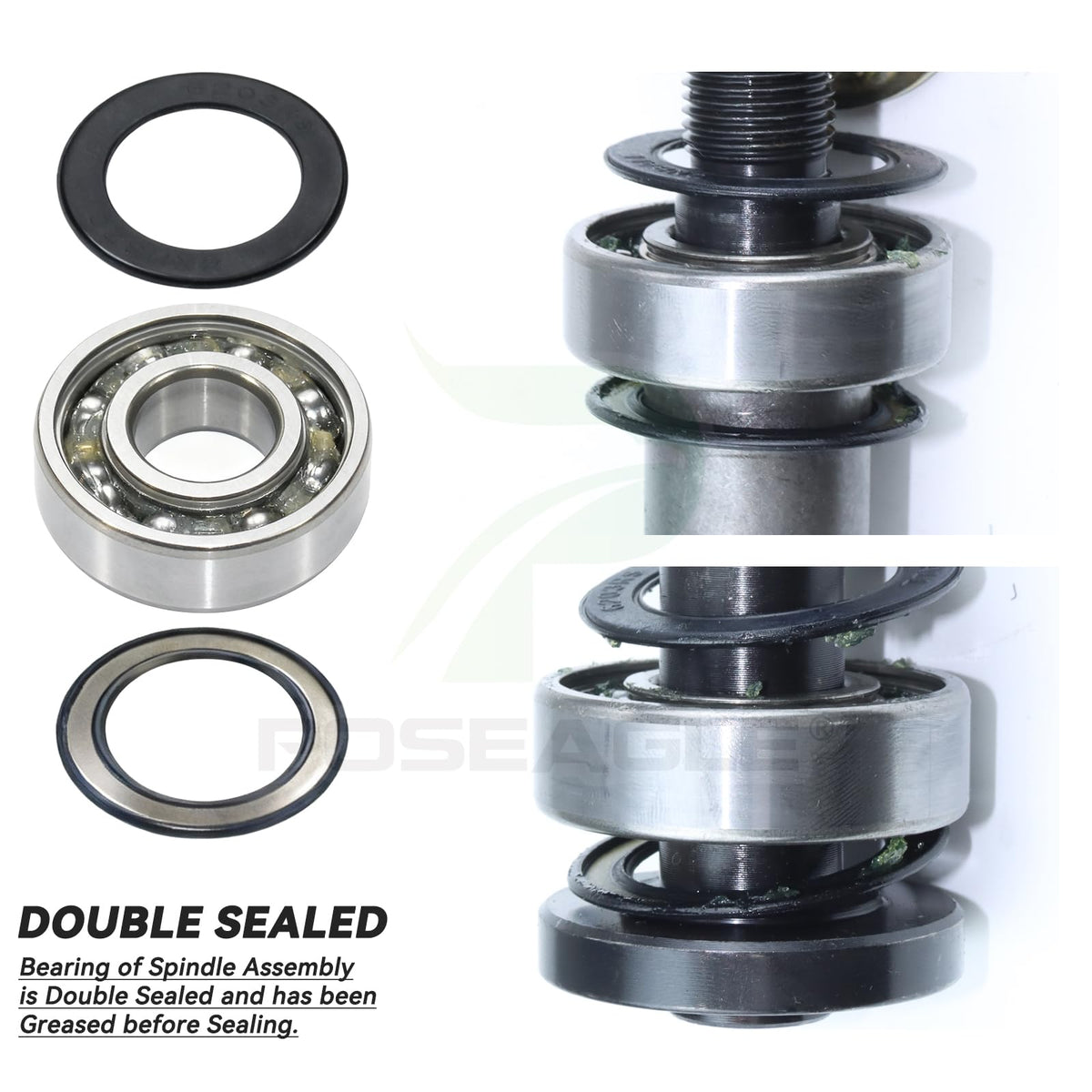 POSEAGLE packaging kit showing included components for easy replacement.