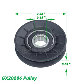 POSEAGLE polypropylene idler image – high wear resistance and heat tolerance.