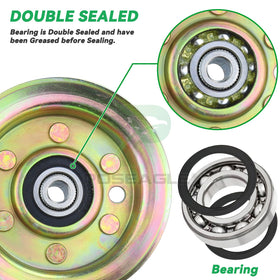 POSEAGLE precision-machined pulley minimizes vibration and slippage