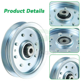 POSEAGLE precision-machined design minimizes vibration and belt wear for smoother mowing