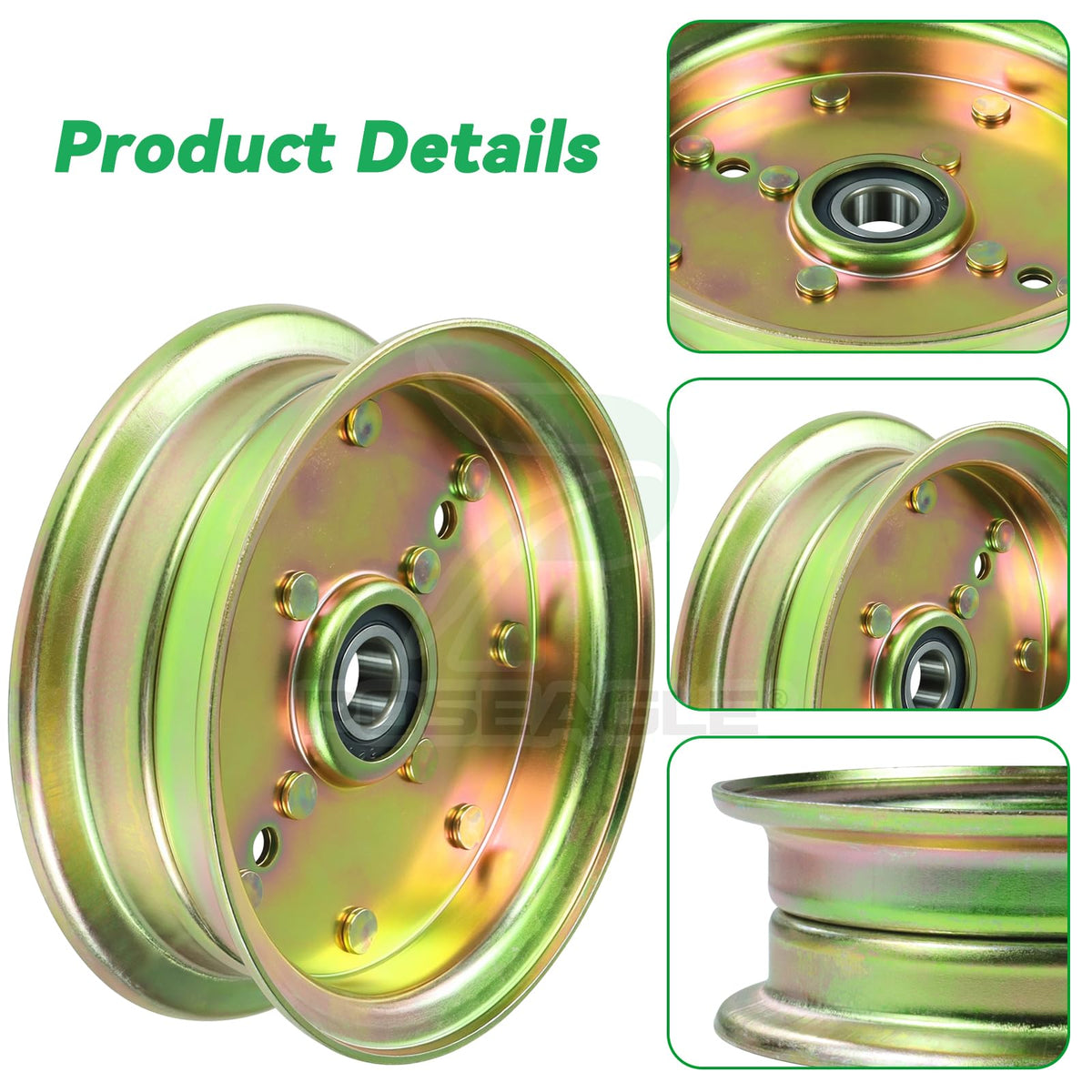 POSEAGLE 3-pack includes bolts, washers, and nuts for quick setup.
