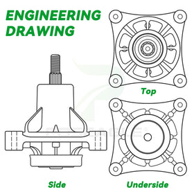 Poseagle spindle-kit-packaging image indicating a ready-to-install replacement kit.