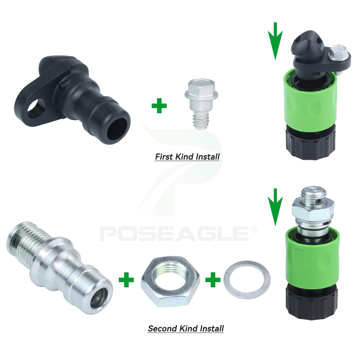 POSEAGLE internal washer 5/8 inch for secure nozzle assembly.