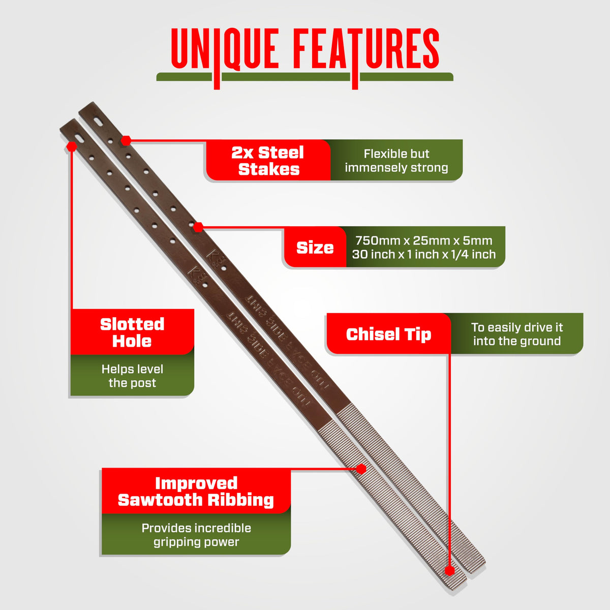 Post Buddy accommodates posts of various sizes for versatile repair.