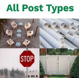 Postloc 1-Post Kit works with all post types for versatile projects.
