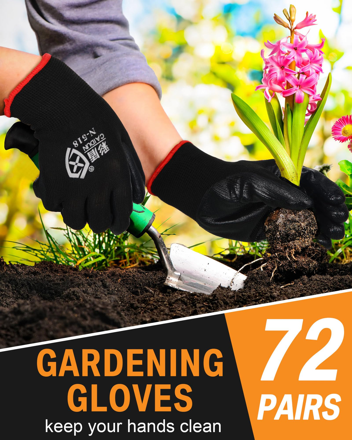 Potchen gloves for men and women, comfortable and versatile for home tasks.