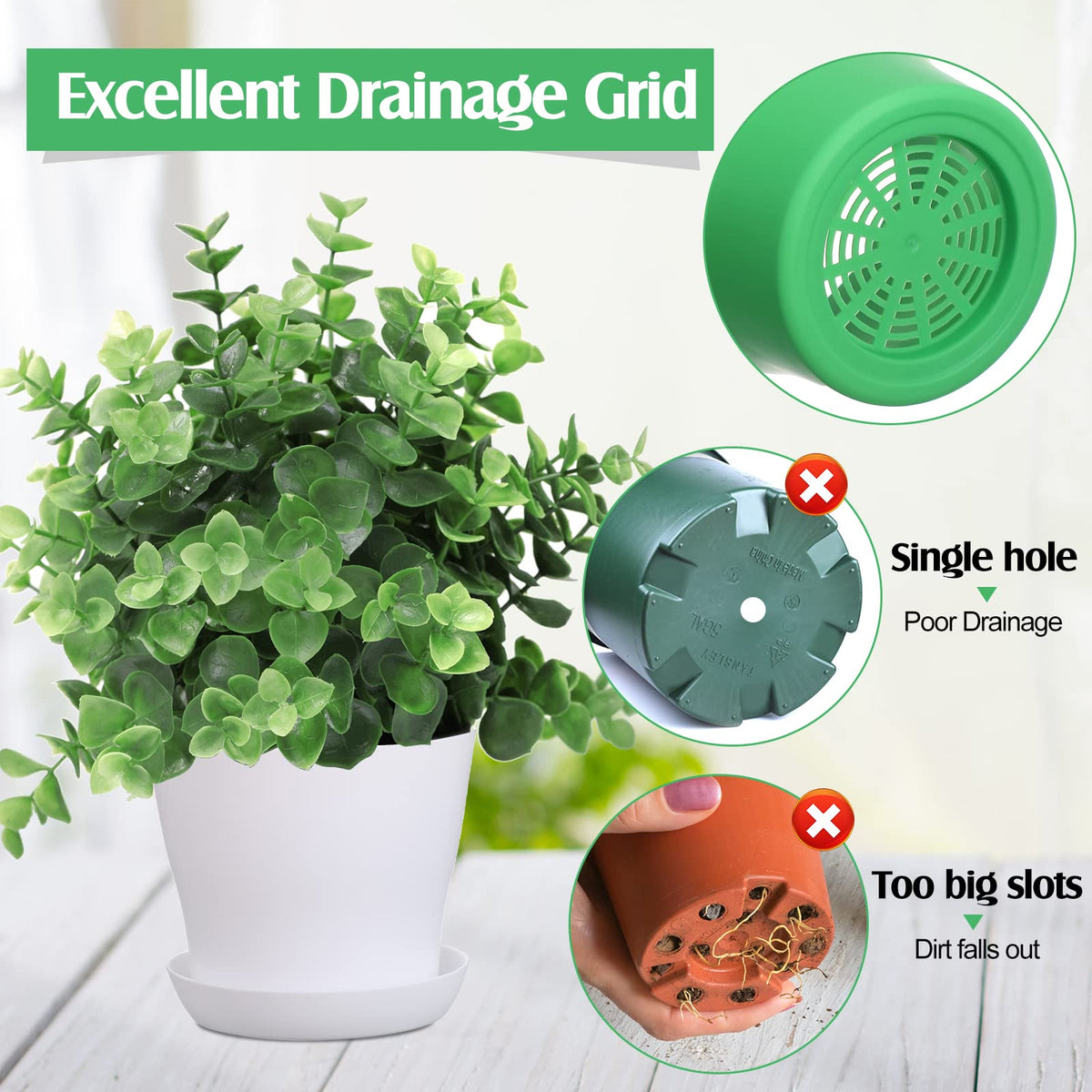 Potchen reusable nursery planters offer long-lasting plastic