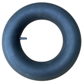 Potreba 8-inch inner tube shown with rim for sturdy support