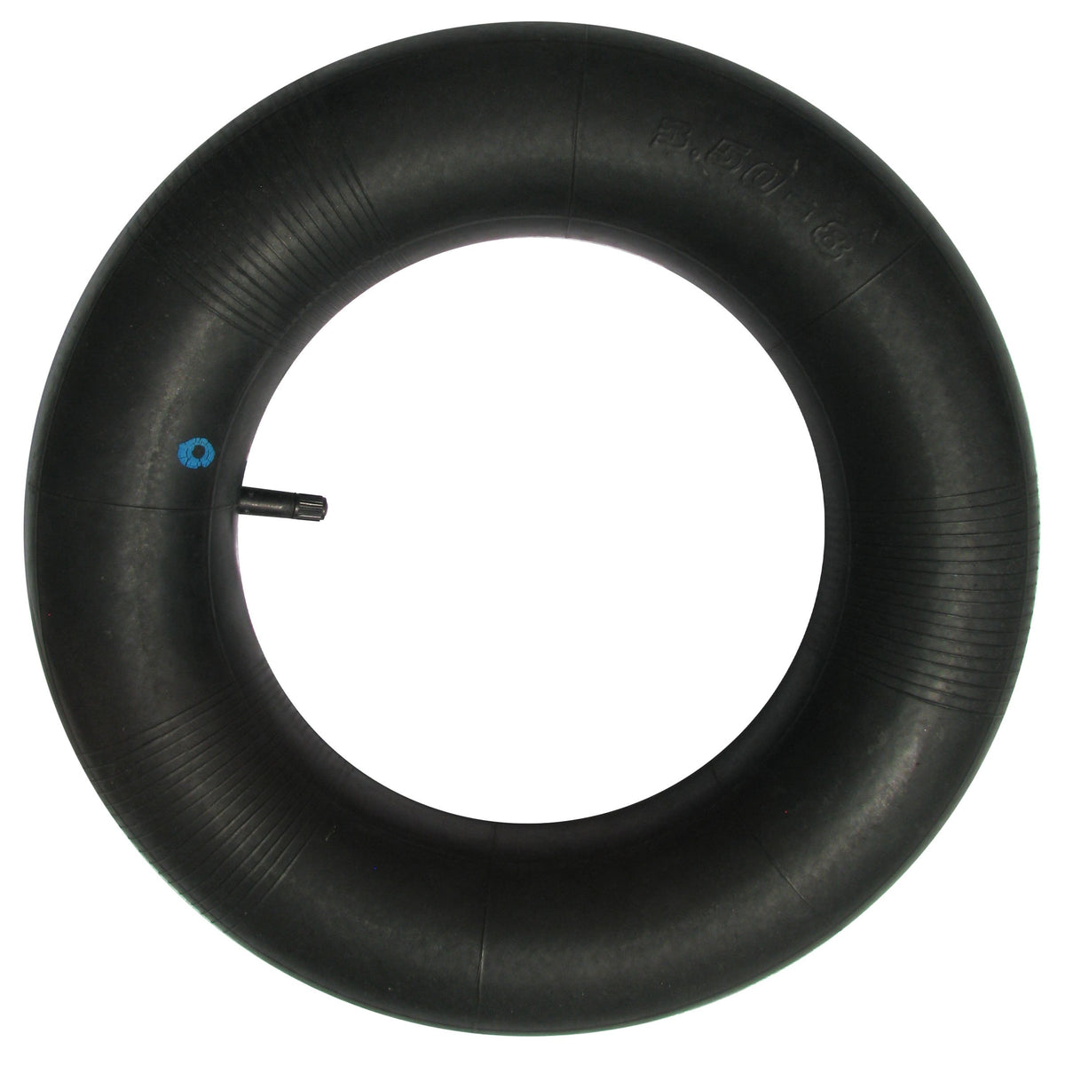 Potreba inner tube 3.50-8 mounted on wheel for quick replacement