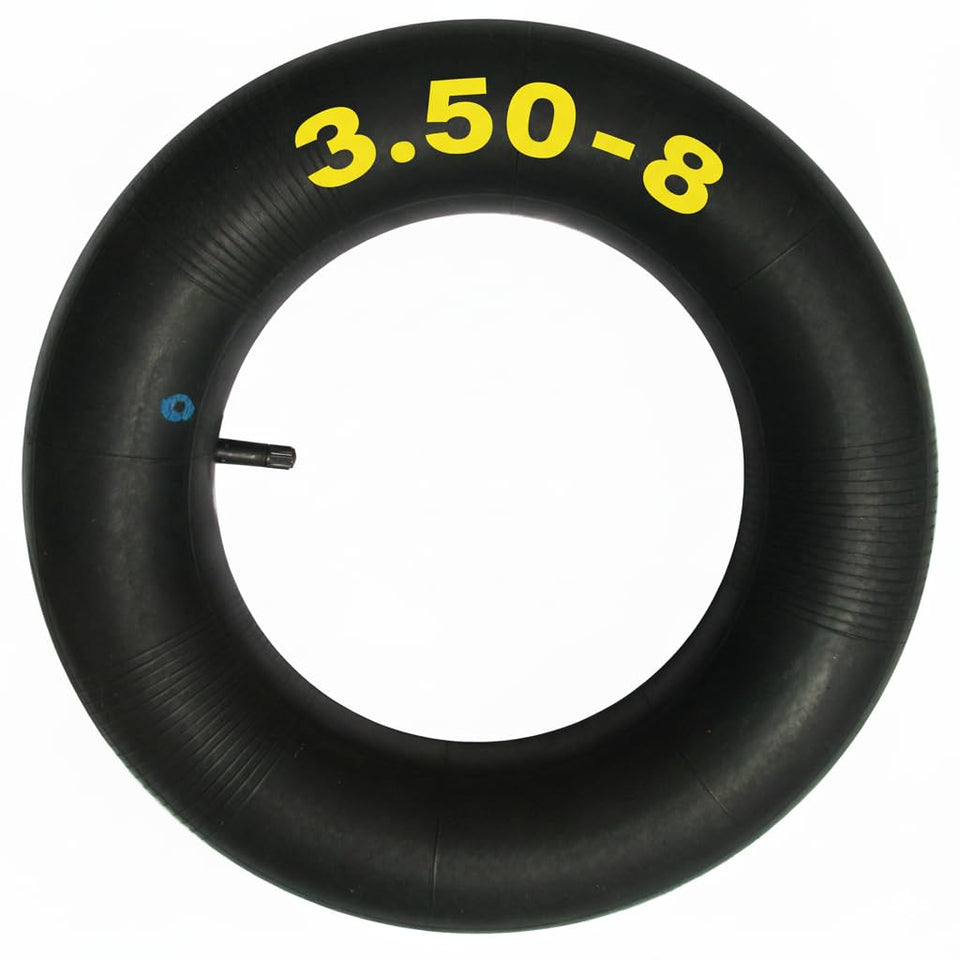 Potreba inner tube 3.50-8 valve close-up for easy inflation