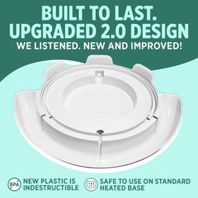 Poultry Pro gravity-feed design delivers steady water with minimal waste
