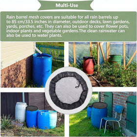 Poweka four-pack packaging for multiple rain barrels.