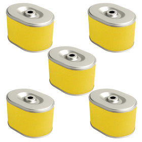 Poweka GX160 air filter compatibility label confirms compatible models