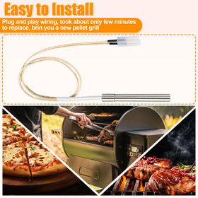 Poweka plug-and-play wiring enables tool-free installation of the igniter kit.