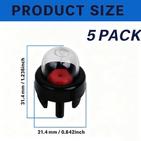 Poweka primer bulb fuel pump kit packaging showing 5-pack value.