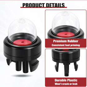 Poweka primer bulb packaging highlights a 10-piece value pack.