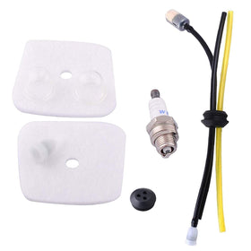 Poweka SRM 225 tune up kit fuel filter for clean fuel flow.