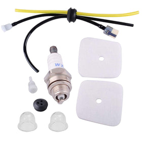 Poweka SRM 225 tune up kit fuel line with grommet for easy maintenance.