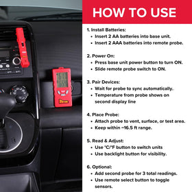 Power Probe TEMPKIT includes an extra wireless probe for expanded monitoring