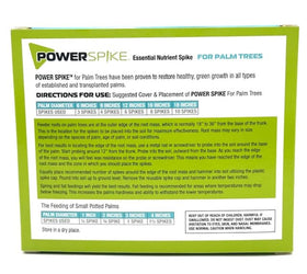 Power Spike easy-application setup around a mature palm