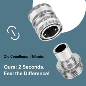 POWER TOWN with Viton o rings for reliable leak resistance under heat.