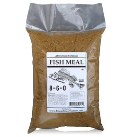 PowerGrow Fish Meal in garden bed nourishes soil for thriving plants