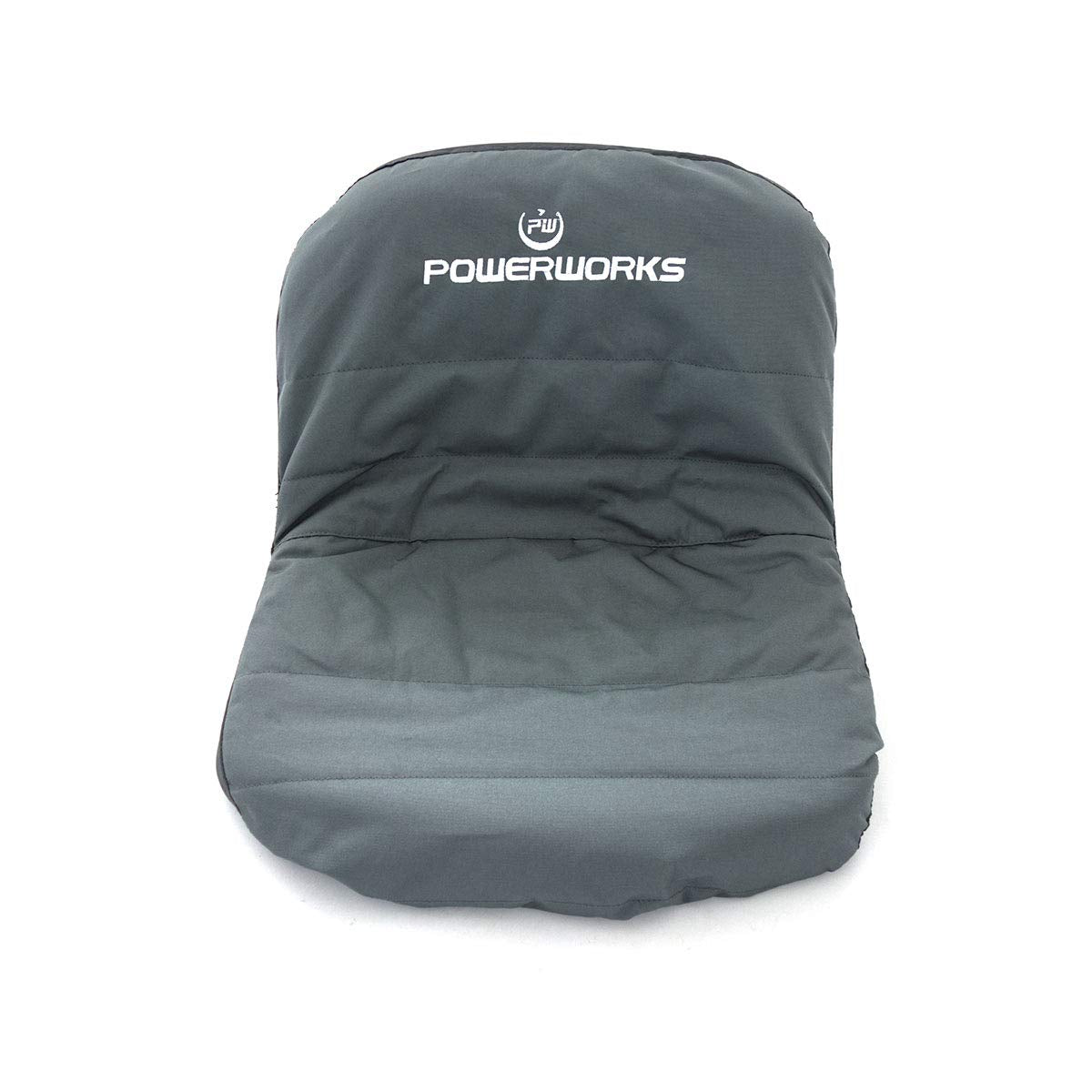 Powerworks Weatherproof Deluxe Seat Cover with back pocket for gloves and tools