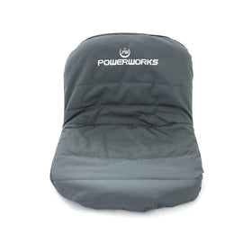 Powerworks Weatherproof Deluxe Seat Cover with back pocket for gloves and tools