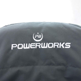 Powerworks Weatherproof Deluxe Seat Cover easy install on any mower