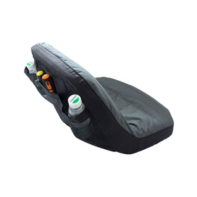 Powerworks Weatherproof Deluxe Seat Cover non-slip surface reduces sliding
