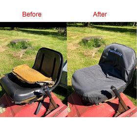 Powerworks Weatherproof Deluxe Seat Cover protects new seats and refreshes old ones