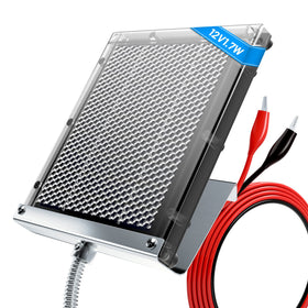 POWOXI 12V solar panel for deer feeder delivers efficient outdoor charging.