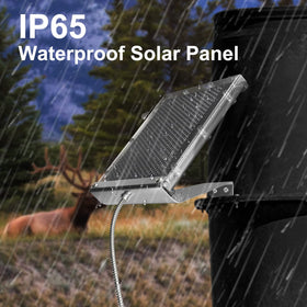 POWOXI 9.8 ft rubber alligator clip allows safe battery maintenance.