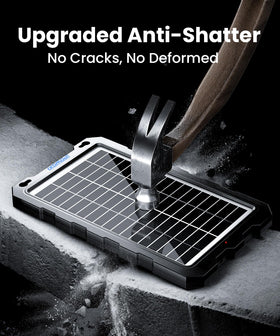 POWOXI 9W ABS+PC frame shows durable protection against impact.
