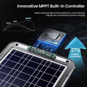 Powoxi battery protection: float/maintenance mode to extend life.